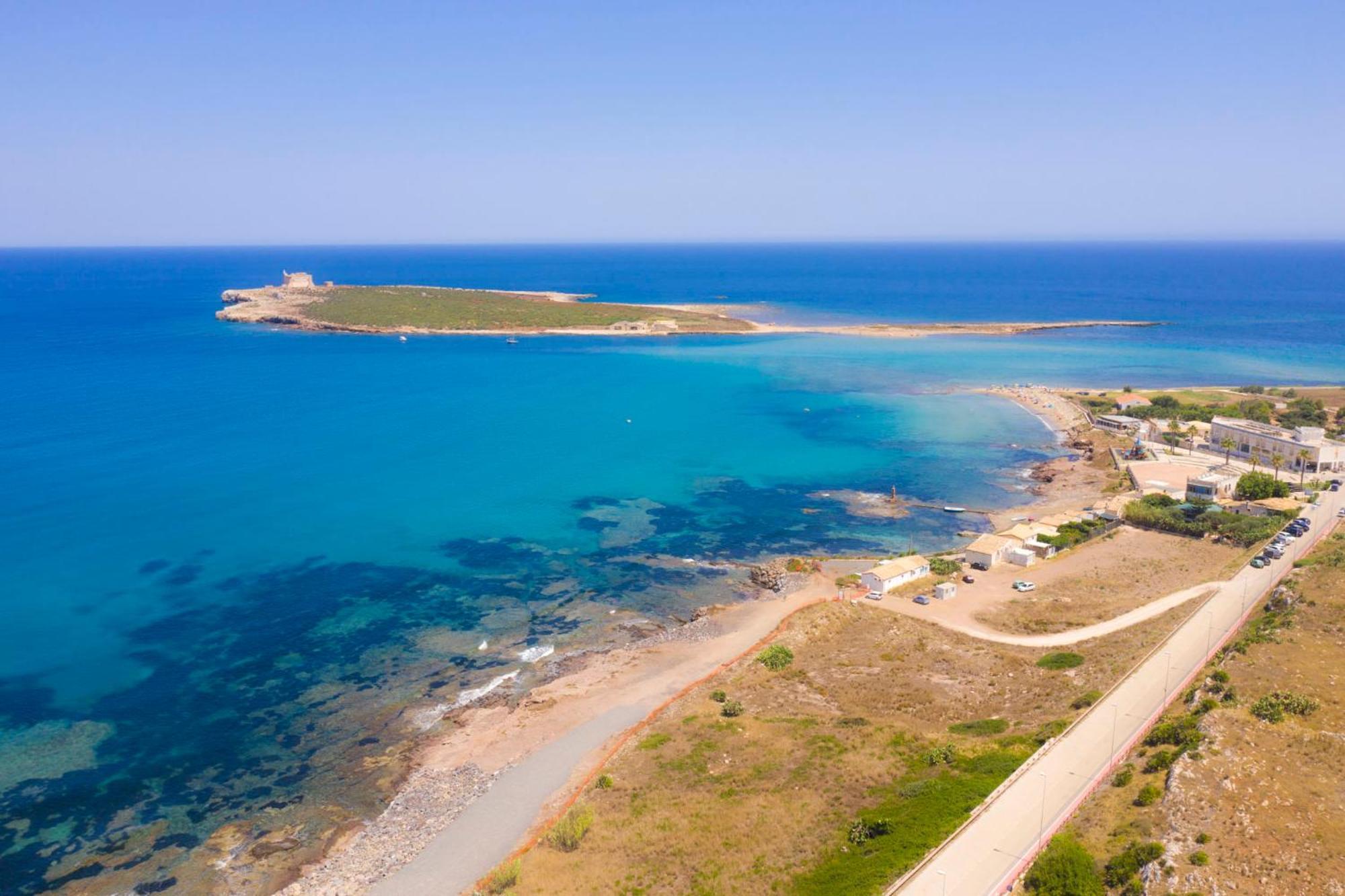 Villa Nisa Apartment Sea View Fontane Bianche Esterno foto