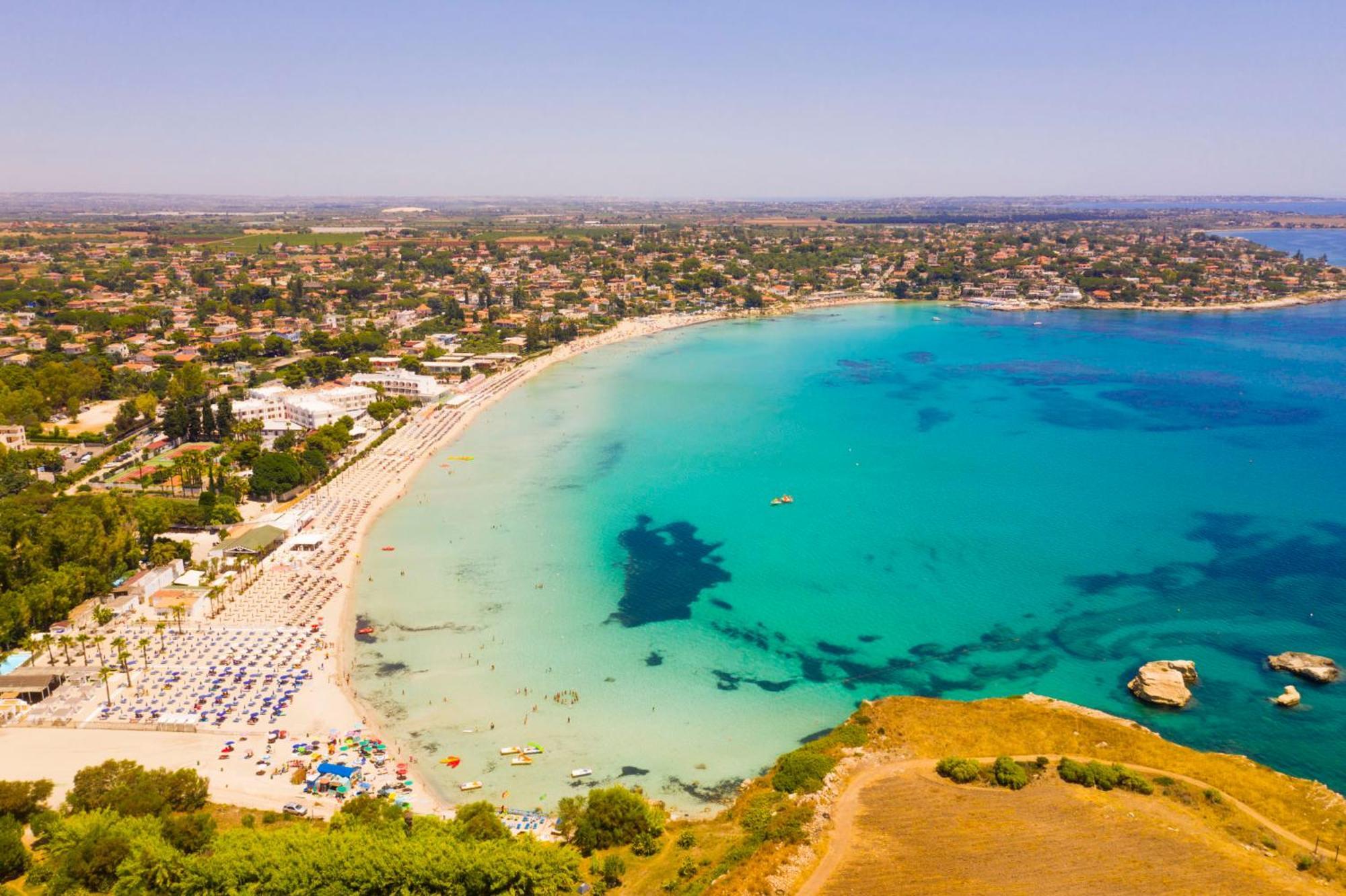 Villa Nisa Apartment Sea View Fontane Bianche Esterno foto